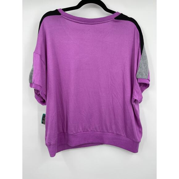 Disney The Nightmare Before Christmas Purple Tee Sleep Shirt Top XL NEW - Picture 11 of 11